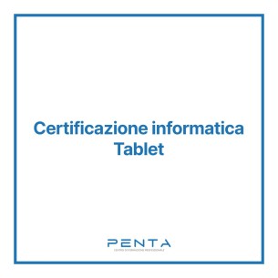 Certificazione Informatica Tablet