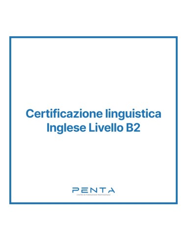 Certificazione linguistica inglese Livello B2