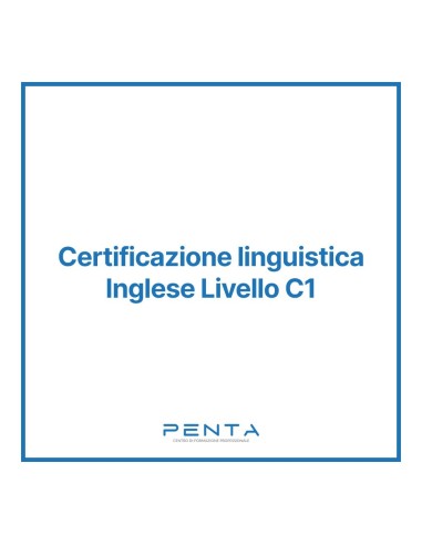 Certificazione linguistica inglese Livello C1