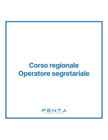 Corso regionale operatore segretariale