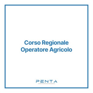 Corso Regionale Operatore Agricolo